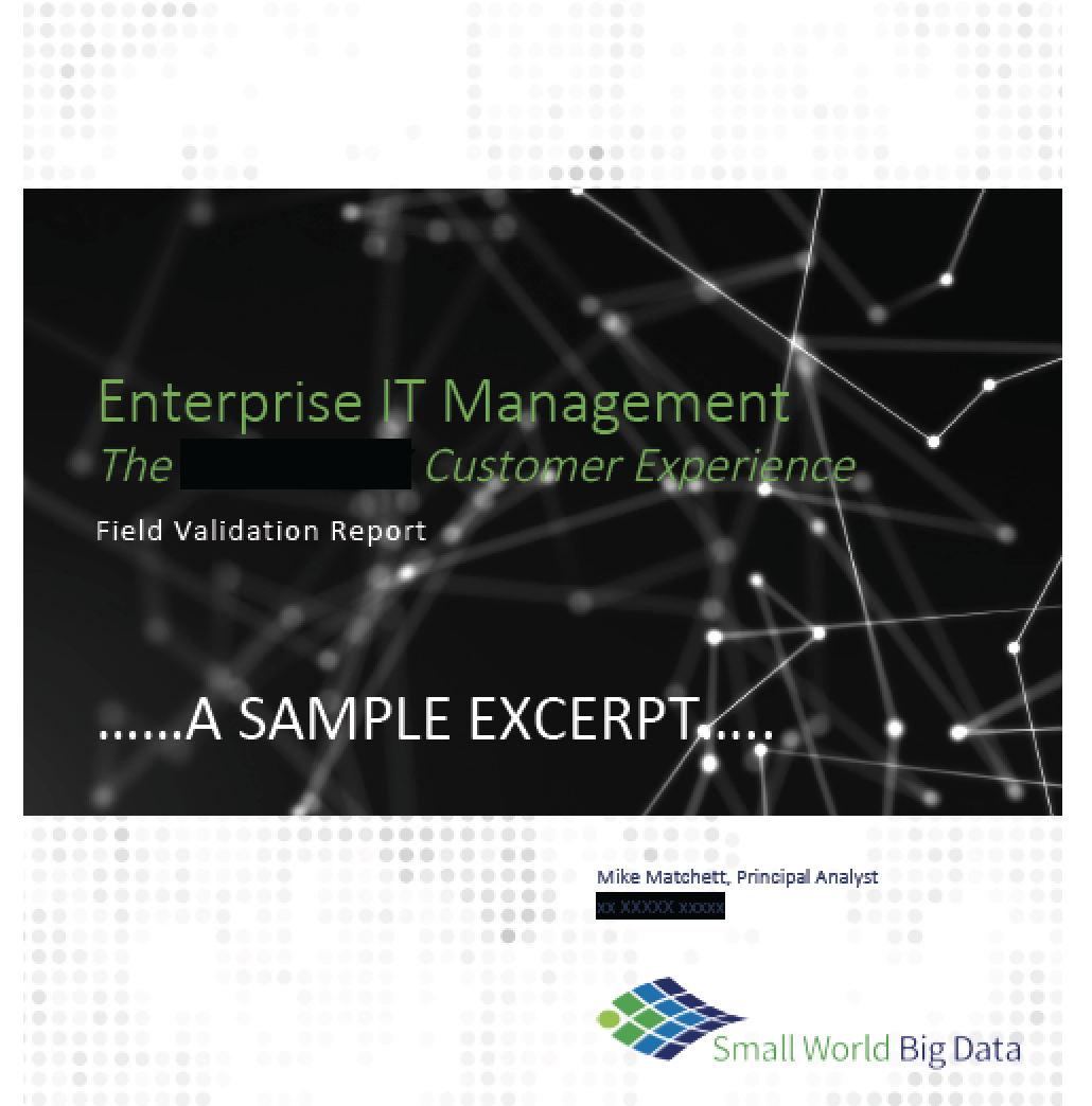 Cover page of Sample Field Validation report